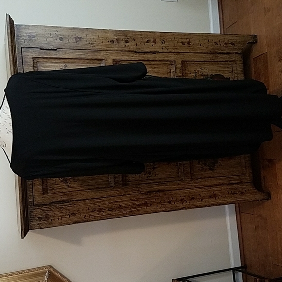 Gray & Black Colorblock Dress - Picture 3 of 4